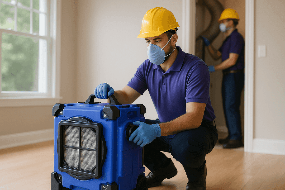 Air Scrubbers service by GOGO Heating