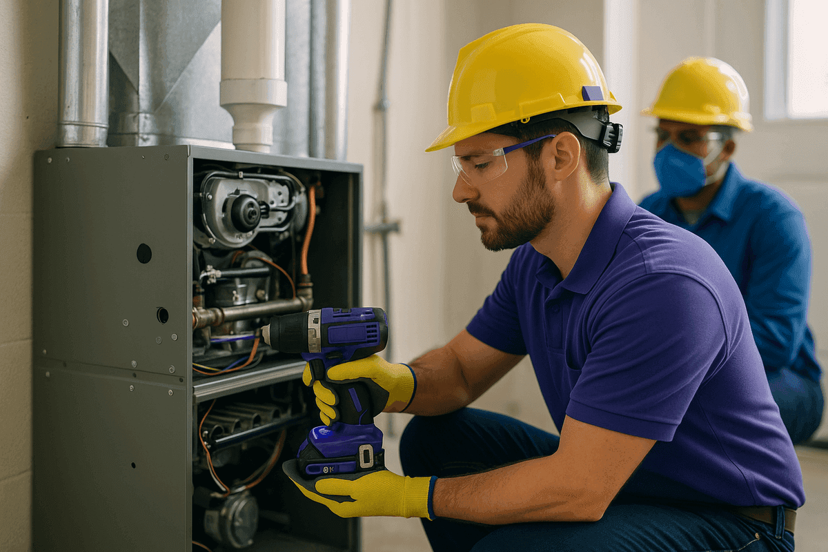 Furnace Repair service by GOGO Heating