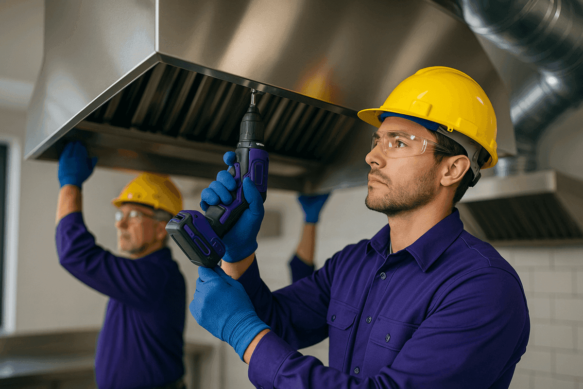 Hood & Exhaust Installation service by GOGO Heating