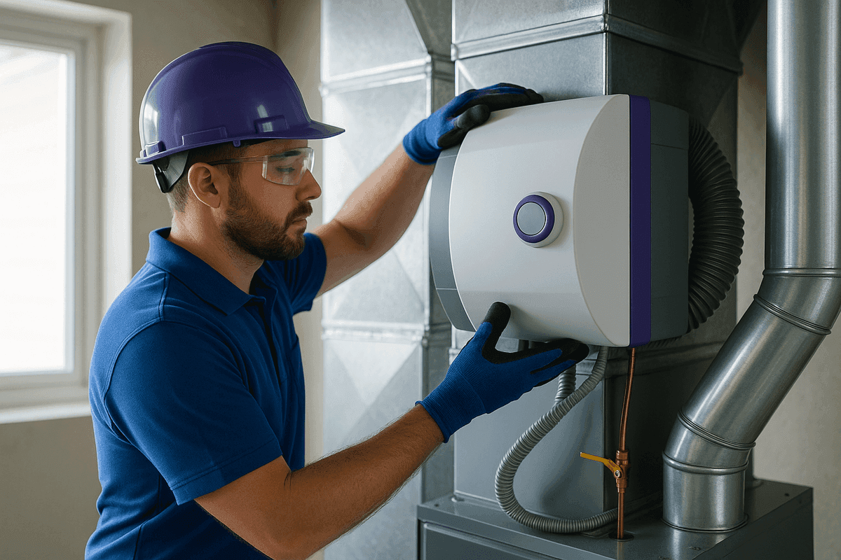 Humidifiers service by GOGO Heating