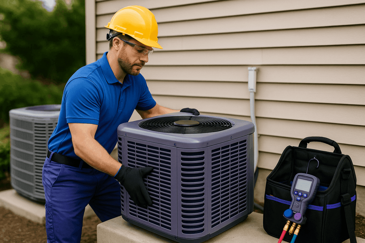 HVAC Installation service by GOGO Heating