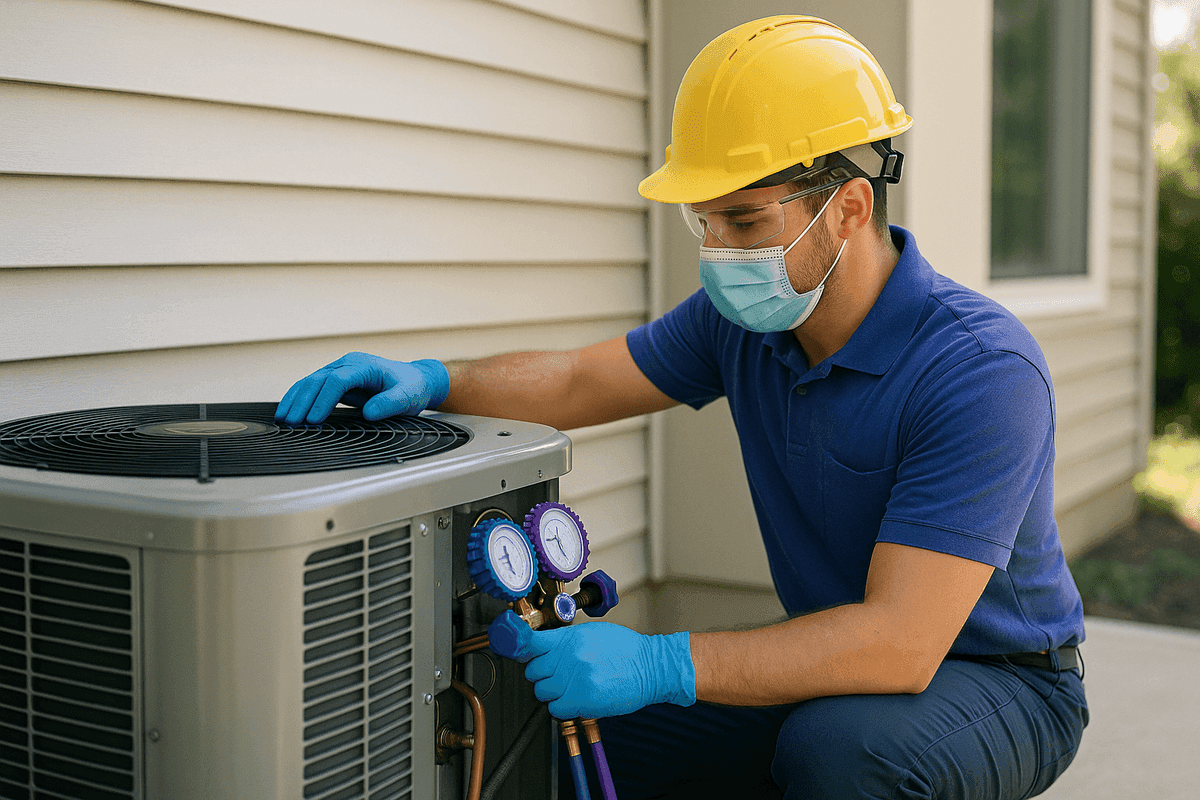 HVAC Maintenance service by GOGO Heating