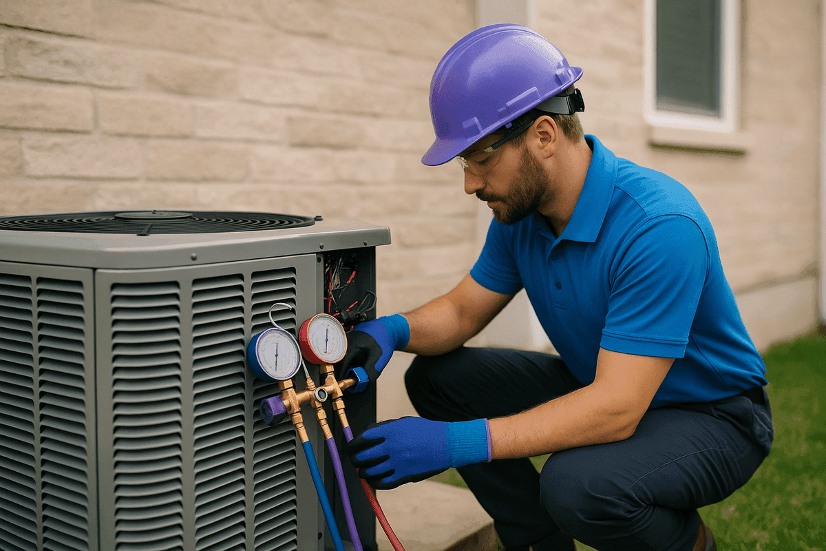 HVAC Repair service by GOGO Heating