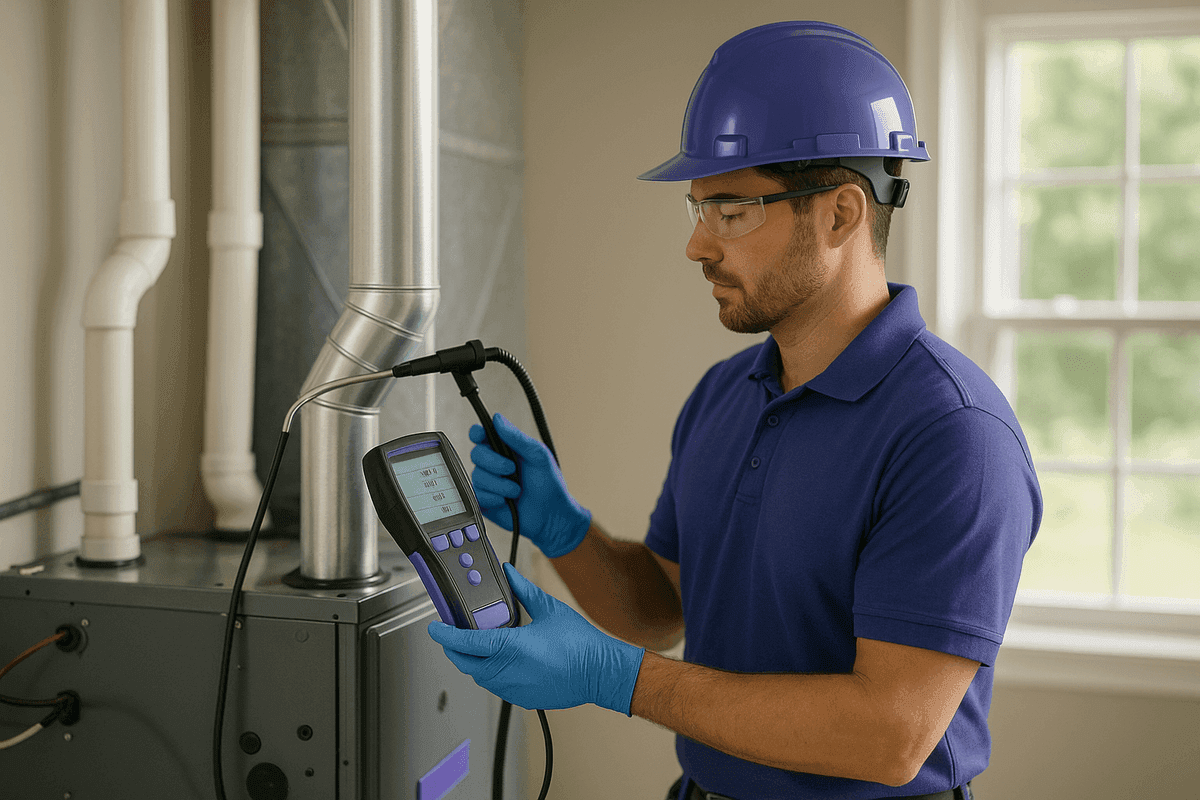 IAQ Testing service by GOGO Heating